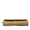 Bottega Veneta Satin Intrecciato Flap Shoulder Bag Secondhand