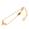 Louis Vuitton Gold Plated Essential V Bracelet Secondhand
