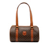 Celine Macadam Coated Canvas Shoulder Bag Secondhand