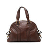 Saint Laurent Large Woven Trimmed Leather Muse Handbag Secondhand