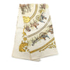 Hermès La Promenade de Longchamps Silk Scarf 90 Secondhand