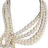 Secondhand Chanel Multi Strand Knotted Faux Pearl Necklace