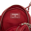 Chanel Quilted Caviar Round Clutch With Chain Secondhand