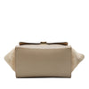 Celine Medium Bicolor Calfskin and Suede Trapeze Satchel Secondhand