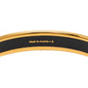 Hermès Narrow Floral and Wheat Enamel Bangle 62 Secondhand