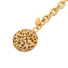 Chanel Gold Plated Equestrian Medallion Chain Belt Secondhand