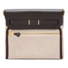 Hermès Military Toile and Vache Hunter Herbag Zip 20 Secondhand
