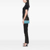 Chanel Raffia Deauville Double Zip Clutch with Chain Secondhand
