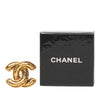 Chanel CC Gold Plated Quilted Brooch Secondhand