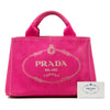 Prada Small Canvas Canapa Logo Tote Secondhand