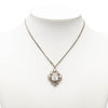 Chanel CC Brass Strass Pendant Necklace Secondhand