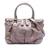 Gucci Metallic Microguccissima Sukey Satchel Secondhand