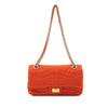 Chanel Reissue 2.55 Quilted Jersey Coco Croc Double Flap 225 Secondhand