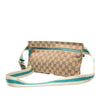 Gucci GG Canvas Web Double Pocket Belt Bag Secondhand