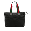 Gucci GG Canvas Web Tote Secondhand