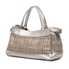 Burberry Haymarket Check Coated Canvas Ravensdon Handbag Secondhand