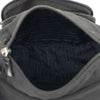 Prada Tessuto Zip Buckle Messenger Bag Secondhand