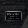 Prada Tessuto Zip Buckle Messenger Bag Secondhand