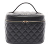 Chanel CC Quilted Lambskin Vanity Top Handle Bag Secondhand