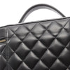 Chanel CC Quilted Lambskin Vanity Top Handle Bag Secondhand