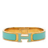 Hermès Narrow Enamel Clic H Bracelet PM Secondhand