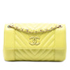 Chanel Small Quilted Calfskin Daily Chevron Flap Secondhand