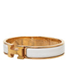 Hermès Narrow Enamel Clic H Bracelet PM Secondhand