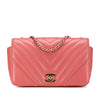 Chanel Mini Chevron Calfskin Statement Flap Secondhand