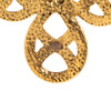 Secondhand Chanel CC Gold Plated Infinity Brooch