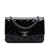 Chanel CC Quilted Patent Brilliant Wallet On Chain Secondhand