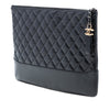 Chanel Large Aged Calfskin Gabrielle O Case Clutch Secondhand