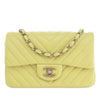 Chanel Mini Rectangular Classic Chevron Lambskin Single Flap Secondhand