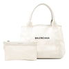 Balenciaga Canvas Navy Cabas Tote S Secondhand