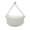Secondhand Bottega Veneta Small Lambskin Intrecciato Turn Pouch