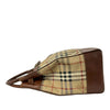 Burberry Haymarket Check Canvas Handbag Secondhand