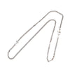 Louis Vuitton Palladium Plated LV Yours Chain Necklace Secondhand