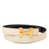 Hermès Clemence and Gulliver Constance H Reversible Belt Secondhand