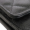 Chanel CC Quilted Caviar Wallet on Chain Secondhand