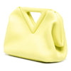 Bottega Veneta Small Leather The Point Triangle Satchel Secondhand
