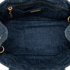 Prada Small Denim Canapa Logo Tote Secondhand