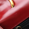 Celine Leather Double Flap Top Handle Bag Secondhand