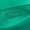 Chanel Small Bicolor Quilted Lambskin and Rubber Boy Flap Secondhand