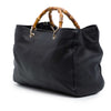 Gucci Large Calfskin Bamboo Shopper Satchel Secondhand