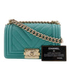 Chanel Small Chevron Caviar Boy Flap Secondhand