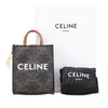 Celine Micro Triomphe Coated Canvas Vertical Cabas Bag Charm Secondhand