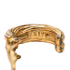 Chanel CC Gold Plated Hoop Clip On Earrings Secondhand