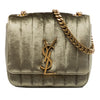 Saint Laurent Small Velvet Monogram Vicky Chain Bag Secondhand
