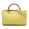 Gucci Medium Calfskin Bamboo Shopper Satchel Secondhand