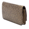 Chanel CC Embossed Metallic Lambskin Wallet on Chain Secondhand