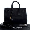 Saint Laurent Small Croc Embossed Suede Sac De Jour Satchel Secondhand